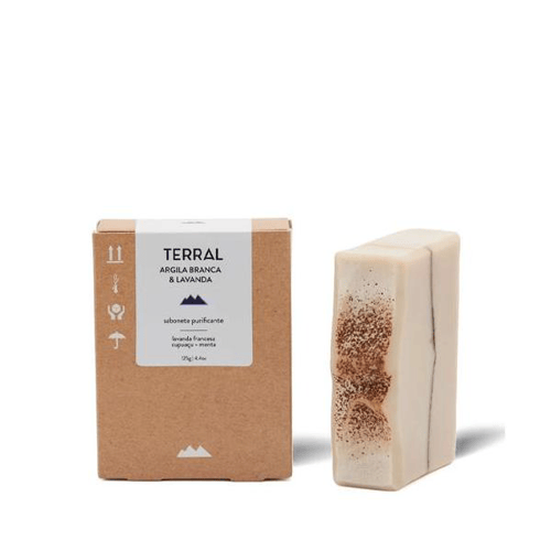Imagem do produto Sabonete De Argila Branca E Lavanda 125G Terral Terral Natural