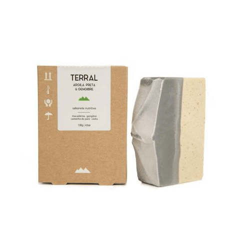 Imagem do produto Sabonete De Argila Preta 130G Terral Natural