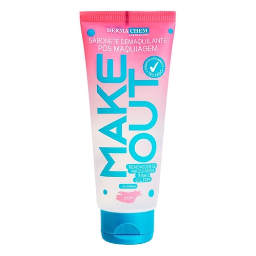 Imagem do produto Sabonete Demaquilante Dermachem Make Out Pós Maquiagem 100Ml