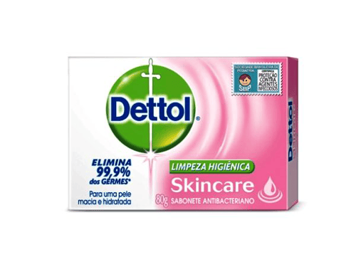 Sabonete Dettol - Soap Skin Care 80G