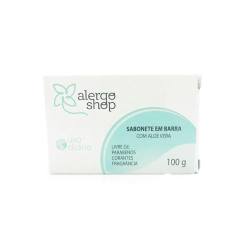 Alergoshop Sabonete Em Barra Uso Diário 100g