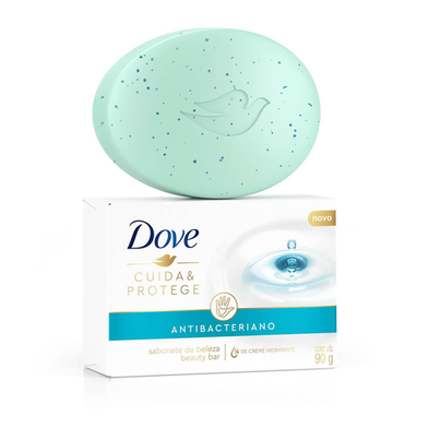 Sabonete Em Barra Antibacteriano Dove Cuida & Protege 90G