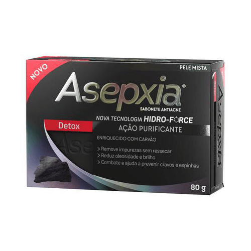Sabonete Em Barra Asepxia Detox 85G