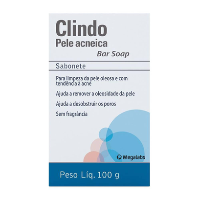 Sabonete Em Barra Clindo Para Pele Acneica Bar Soap 100G Panvel Farmácias