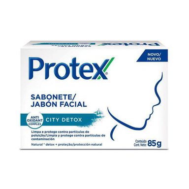 Imagem do produto Sabonete Em Barra Facial Protex City Detox Com 85G