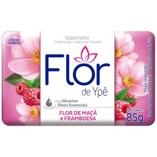 Sabonete Em Barra Flor De Ypê Flor De Maçã E Framboesa 85Gr