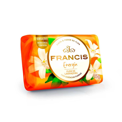 Sabonete Em Barra Francis Energia Flor De Laranjeira Com 85G