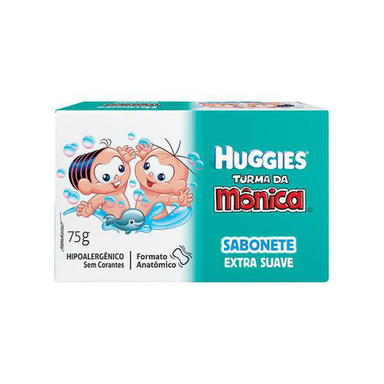 Sabonete Em Barra Infantil Huggies Extra Suave 75G - Da Monica Suave 75G