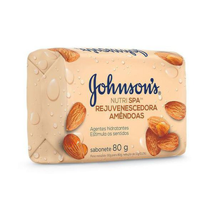 Sabonete Em Barra Johnson's Nutri Spa Rejuvenescedora Amêndoas Johnson & Johnson 80G