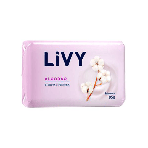 Imagem do produto Sabonete Em Barra Livy Algodão 85G