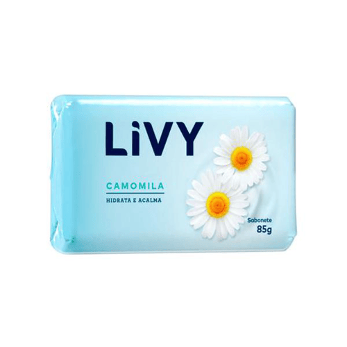 Sabonete Em Barra Livy Camomila 85G