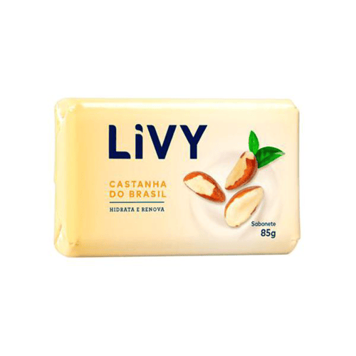 Sabonete Em Barra Livy Castanha Do Brasil 85G