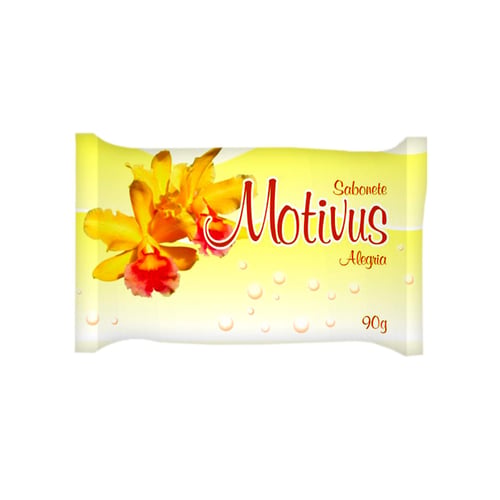 Sabonete em barra motivus alegria 90g