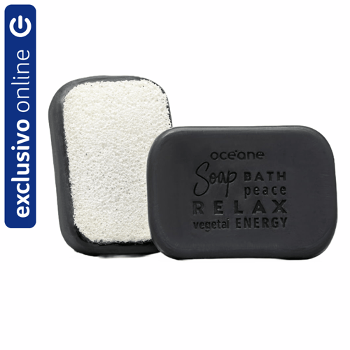 Imagem do produto Sabonete Em Barra Océane Charcoal Soap Sponge 120G Oceane