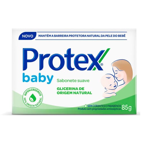 Sabonete Em Barra Protex Baby Glicerina 85G 85G