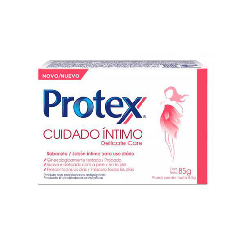 Sabonete Em Barra Protex Cuidado Íntimo Delicate Care 85G