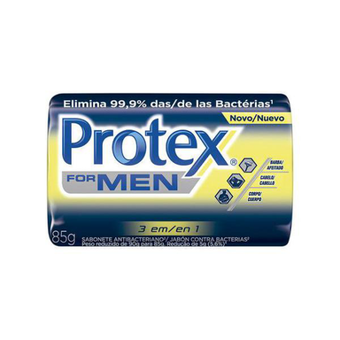 Sabonete Em Barra Protex Men 3 1 85G