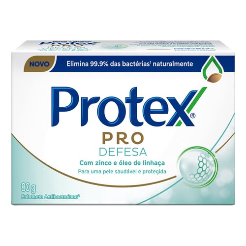 Sabonete Protex Pro Barra Antibacteriano 80gr Pro Defesa