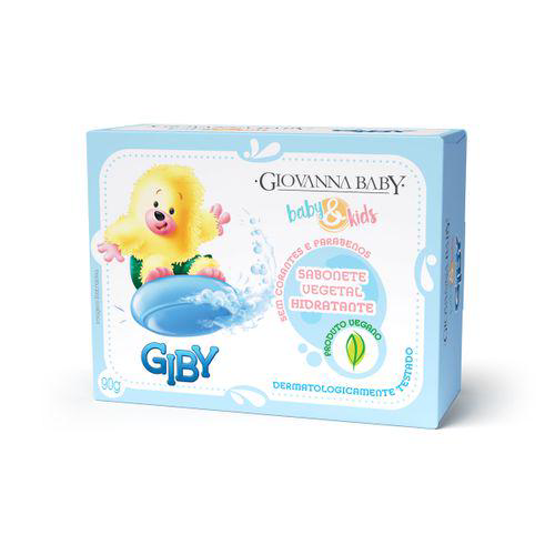 Sabonete Em Barra Vegetal Baby Kids Giby Giovanna Baby 90G