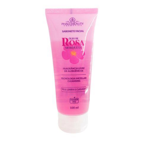 Sabonete Facial Rosa Mosqueta Phállebeauty Ph00175 Phallebeauty Cosmetics