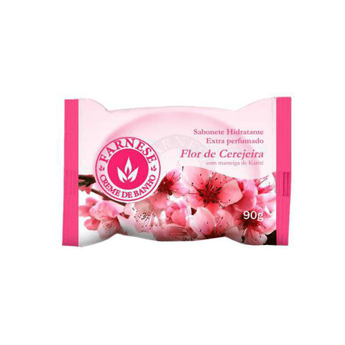 Imagem do produto Sabonete Farnese Creme De Banho Flor De Cerejeira Com 90 G