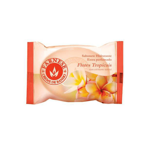 Imagem do produto Sabonete Farnese Creme De Banho Flores Tropicais Com 90 G