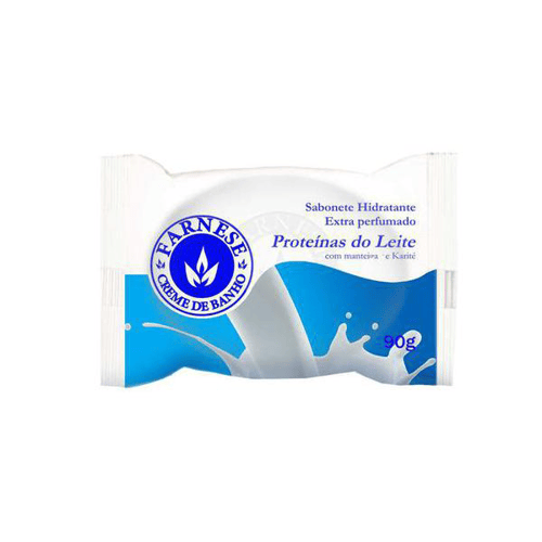 Imagem do produto Sabonete Farnese Creme De Banho Proteínas Do Leite Com 90 G