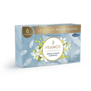 Imagem do produto Sabonete Francis Clássico Neroli E Algas Marinhas Promopack 6 Unidades 90G Cada 6 Unidades 90G Cada
