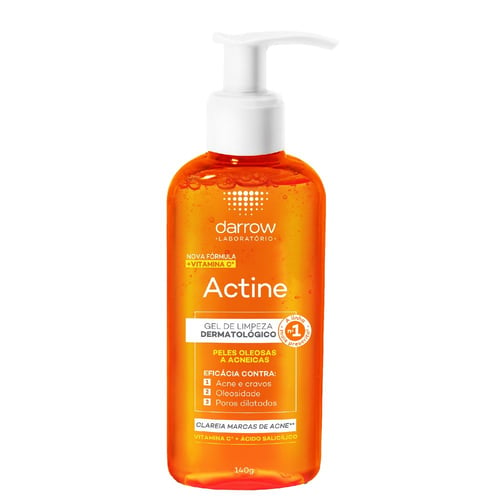 Gel De Limpeza Darrow Actine Dermatológico 140G