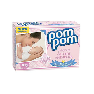 Sabonete - Infantil Pom Pom Óleo De Amêndoas 90G