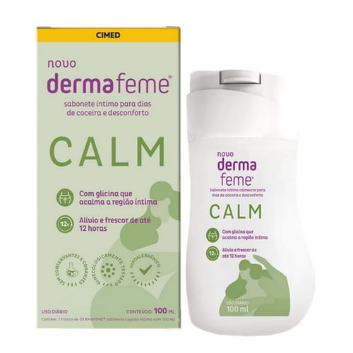 Imagem do produto Sabonete Íntimo Dermafeme Calm Com 100Ml
