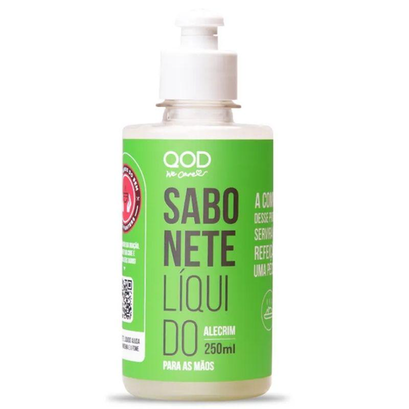 Imagem do produto Sabonete Líquido Alecrim 250 Ml Qod We Care Qod Barber Shop