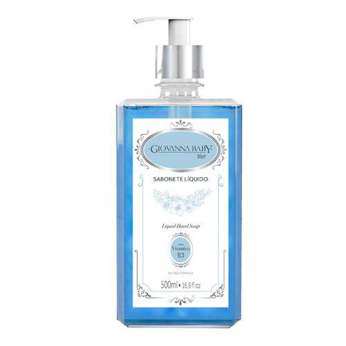 Sabonete Líquido Antibacteriano Giovanna Baby Blue Com 500Ml 500Ml