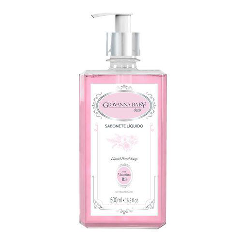 Imagem do produto Sabonete Líquido Antibacteriano Giovanna Baby Classic Com 500Ml