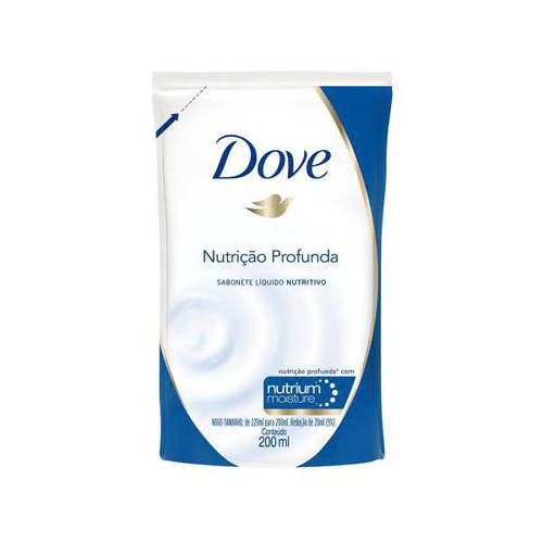 Imagem do produto Sabonete Líquido Dove Hidratação Profunda Refil 200Ml