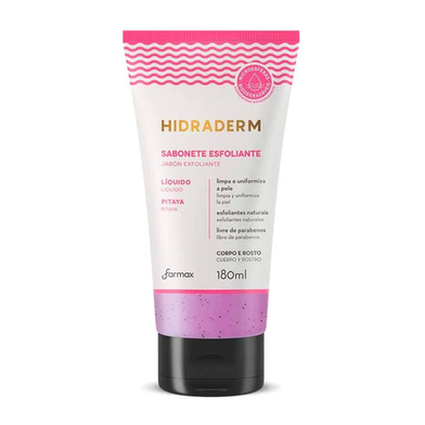 Imagem do produto Sabonete Líquido Esfoliante Pitaya Hidraderm 180Ml