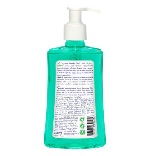 Imagem do produto Sabonete - Líquido Facial Anti Acne Nupill Com 200 Ml
