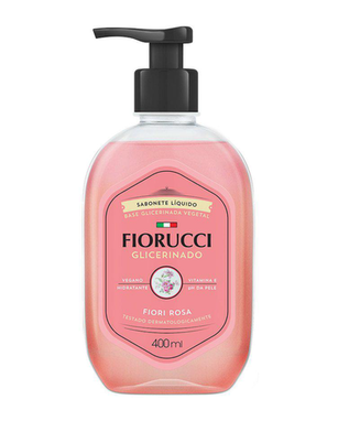 Imagem do produto Sabonete Líquido Glicerinado Fiori Rosa 400Ml