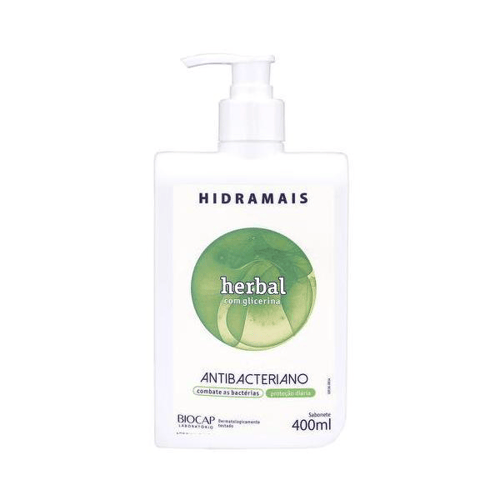 Imagem do produto Sabonete Líquido Hidra Mais Antibacteriano Herbal 400Ml