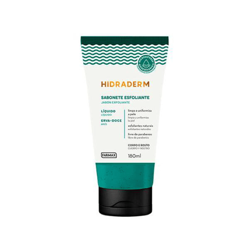 Imagem do produto Sabonete Líquido Hidraderm Esfoliante Erva Doce 180Ml