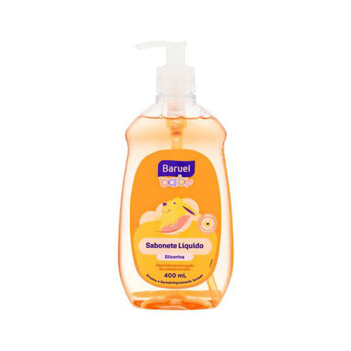 Imagem do produto Sabonete Liquido Infantil Baruel Baby Glicerina 400Ml