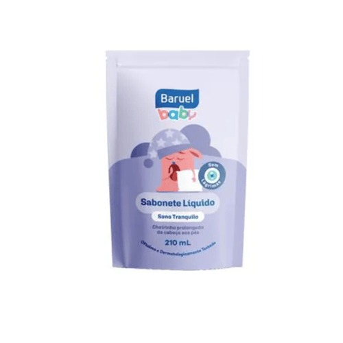 Imagem do produto Sabonete Líquido Infantil Baruel Baby Refil Com 210Ml Sono Tranquilo