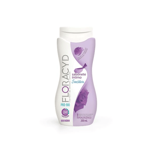 Sabonete Líquido Íntimo Floracyd Sensitiva Com 200Ml