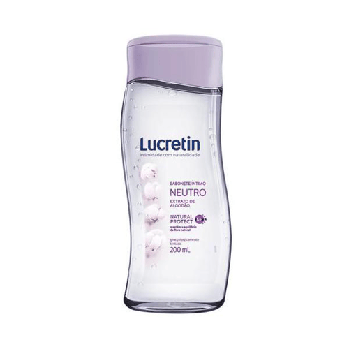 Imagem do produto Sabonete Líquido Íntimo Lucretin Neutro 200Ml