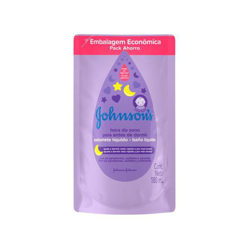 Imagem do produto Sabonete Líquido Johnson's Baby Hora Do Sono Refil 180Ml