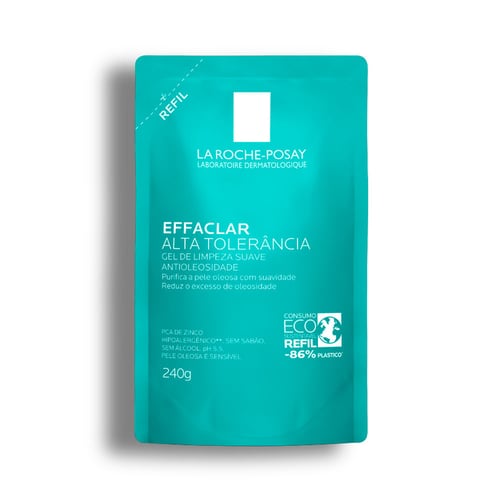 Refil De Gel De Limpeza Facial La Roche Posay Effaclar Alta Tolerância 240G