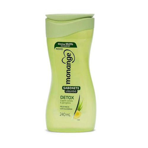 Sabonete Liquido Monange Detox 240Ml