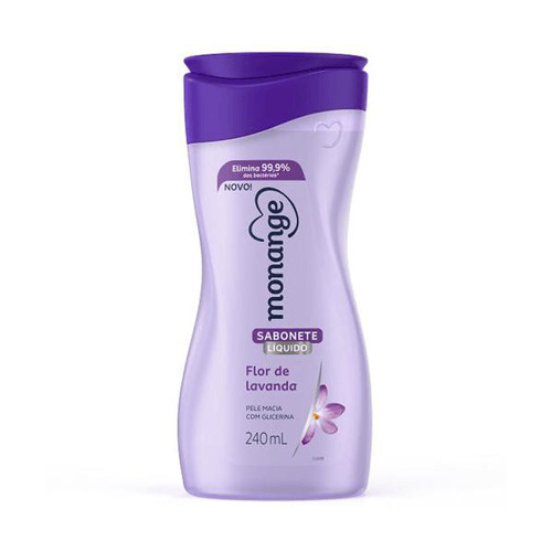Imagem do produto Sabonete Líquido Monange Flor De Lavanda Com 240Ml