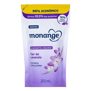 Imagem do produto Sabonete Líquido Monange Lavanda Refil 200Ml 200Ml
