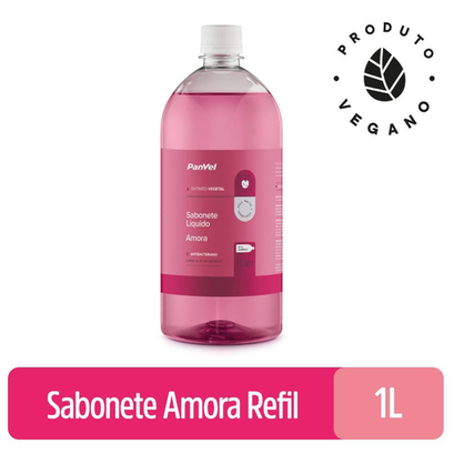 Imagem do produto Sabonete Liquido Panvel Amora Refil 1 Litro